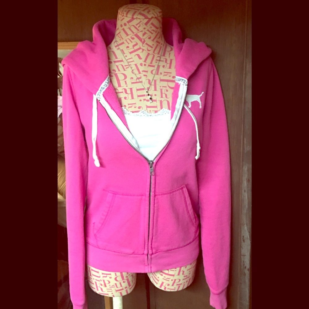 Victoria Secret Pink Hoodie Sz S